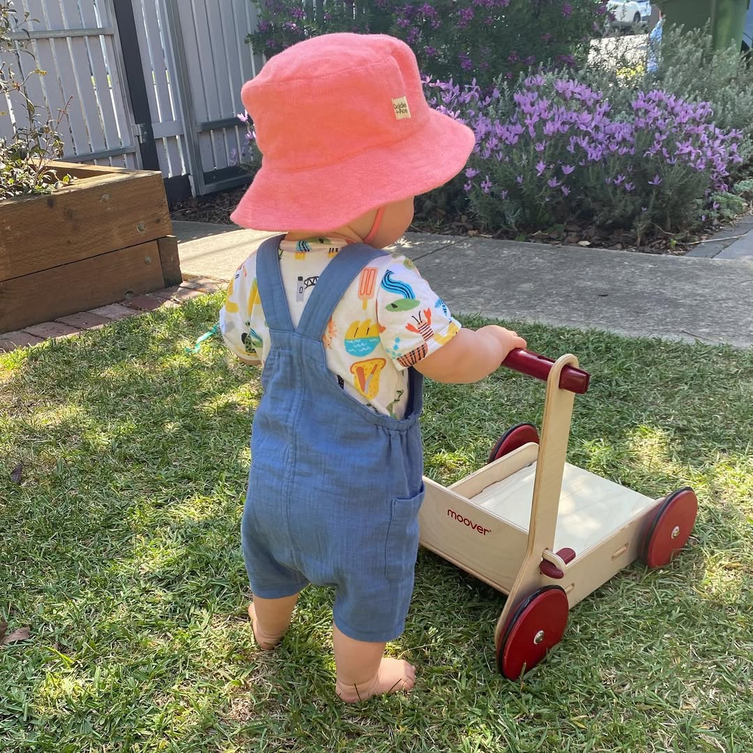 Walking cart tin children Off White