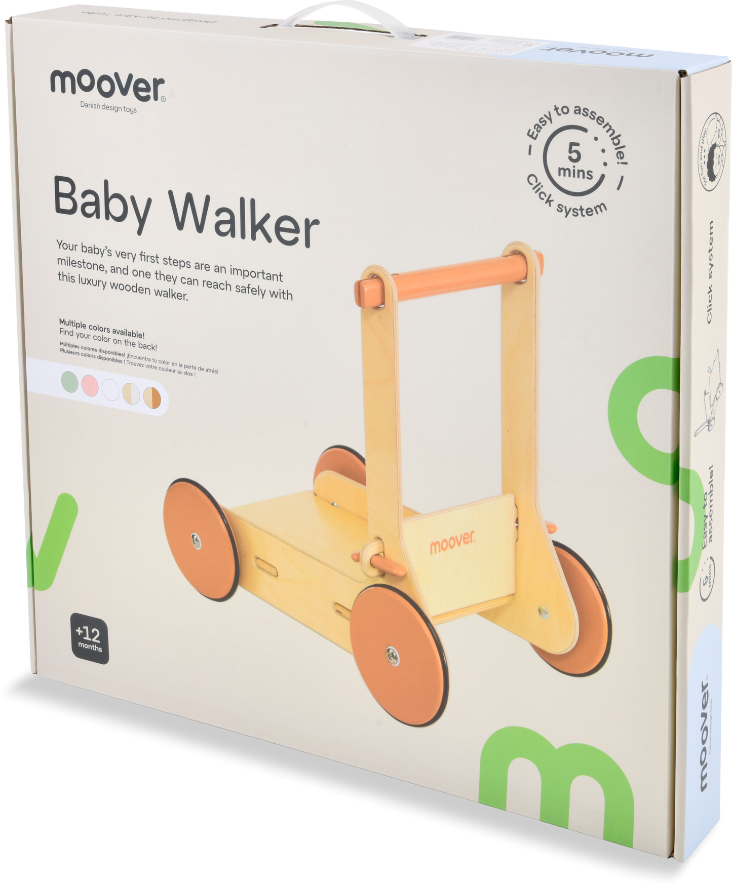 Walking cart tin children Off White