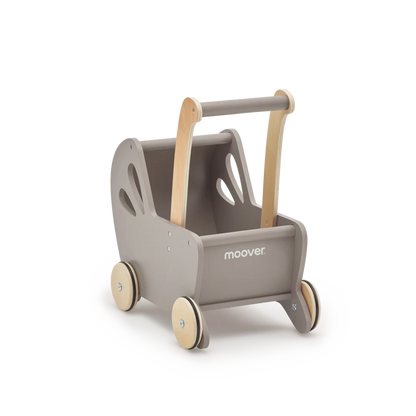 Modern Doll Pram Grey