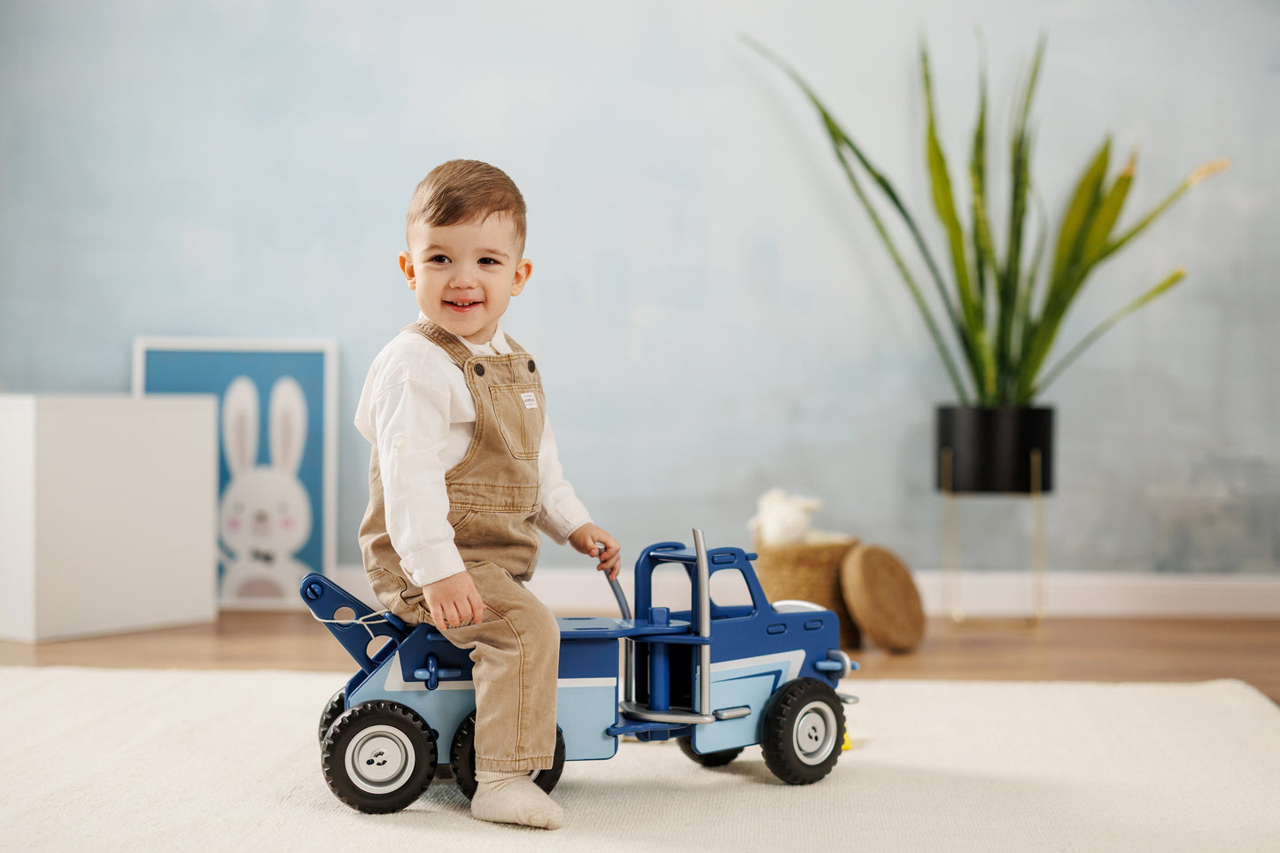 Mack truck dark blue