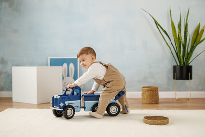 Mack truck dark blue