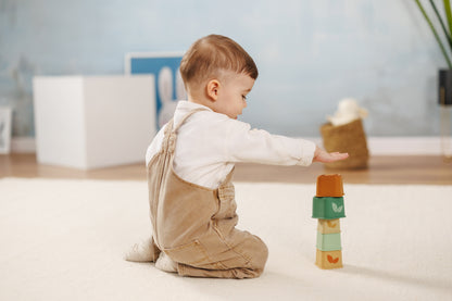 Silicone tower Green Leaves