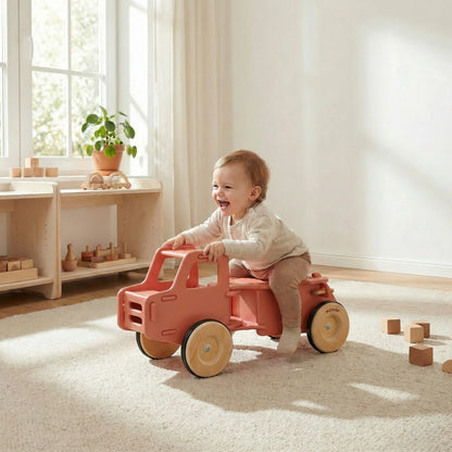 Dump truck light blue