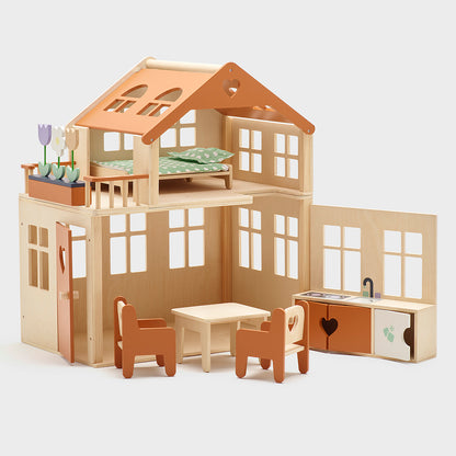 Dollhouse brown